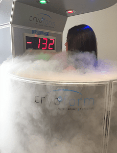 cryothérapie caisson de froid