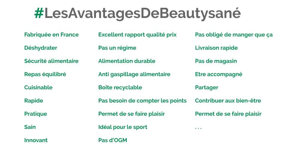 avantages BeautySané
