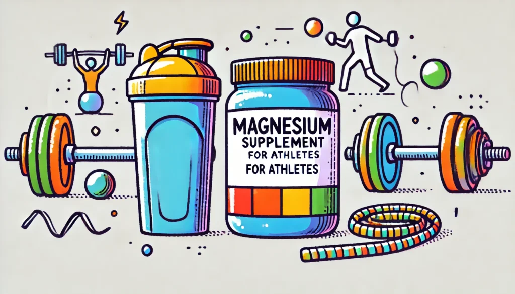 compléments alimentaires chez le sportif avec les apports nutritionnels conseillés pour le magnésium et sport