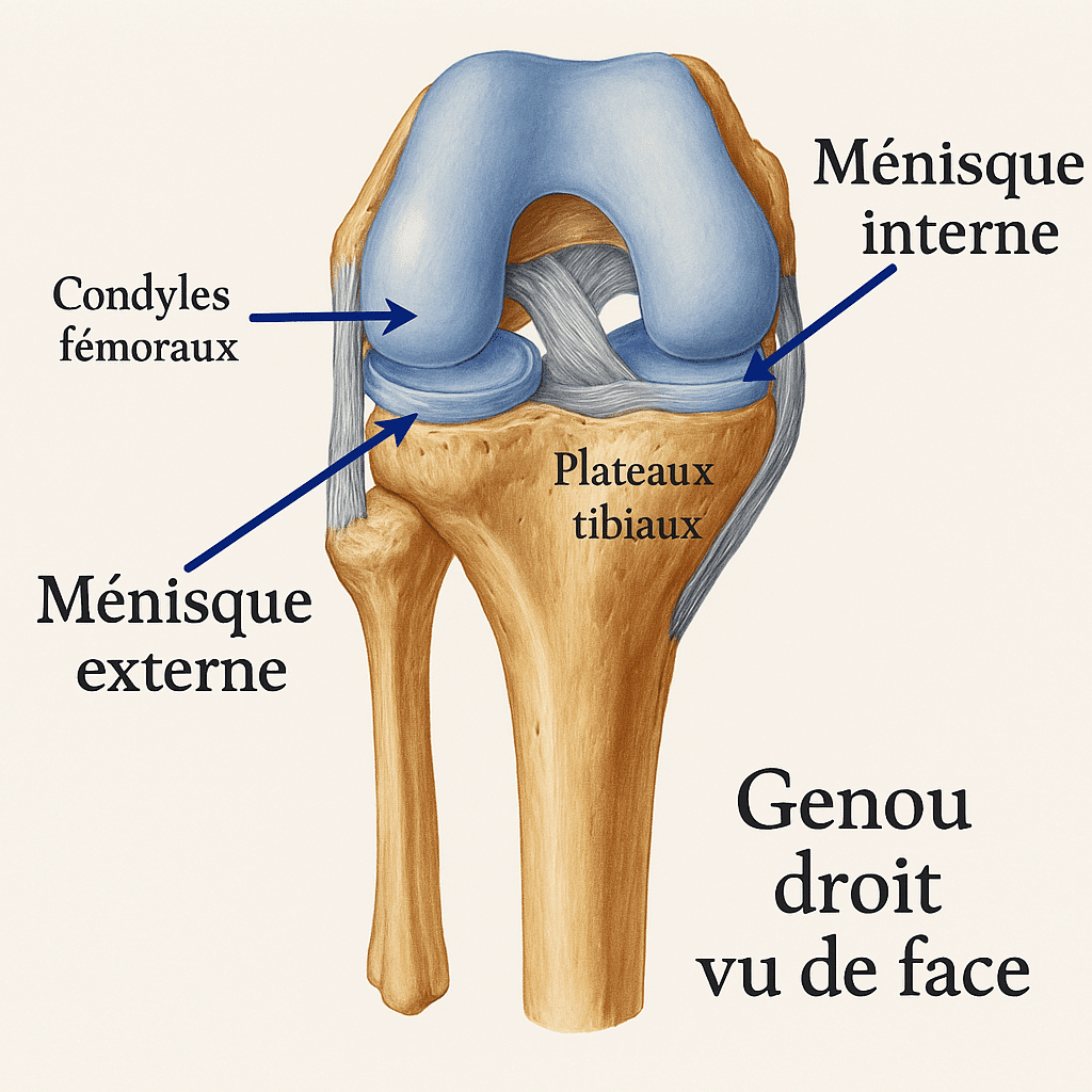 Fissure méniscale genou