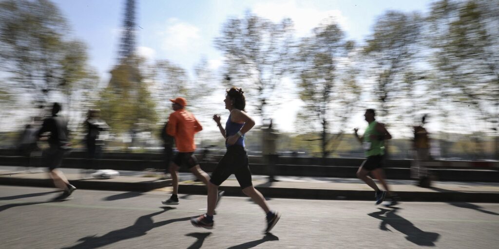 réserves en glycogène comme carburant, système immunitaire, fréquence cardiaque, quelque chose pour tout le monde, défaillance physique d'un marathon