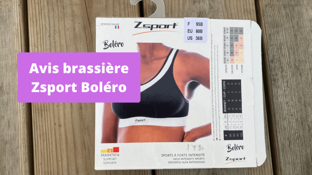 Avis brassière Zsport Boléro