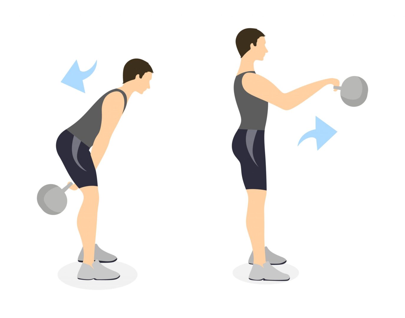 Le kettlebell swing et le CrossFit sont bon pour la colonne vertébrale et la musculature et le système cardiovasculaire