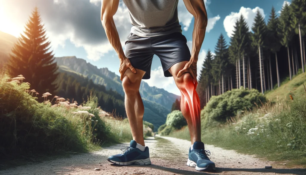 Faire du sport avec des courbatures comme la course à pied, micro déchirures et micro lésions,