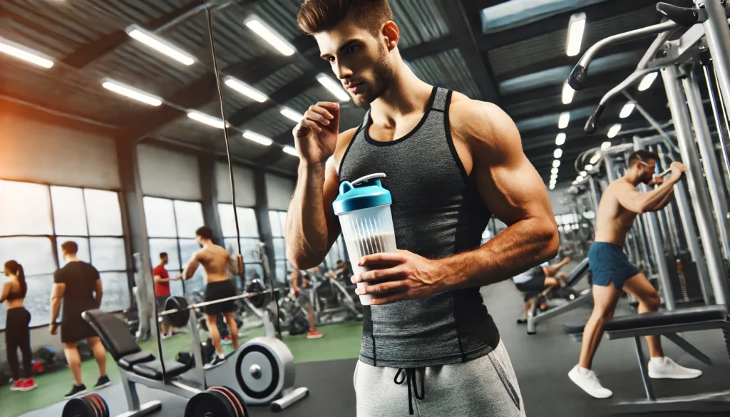 Protéines animales pour prise de masse musculaire en salle de sport avec lait de vache sans whey