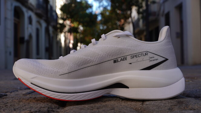 S Lab Spectur chaussures de sport pour marathon en compétition et amorti avec plaque carbone