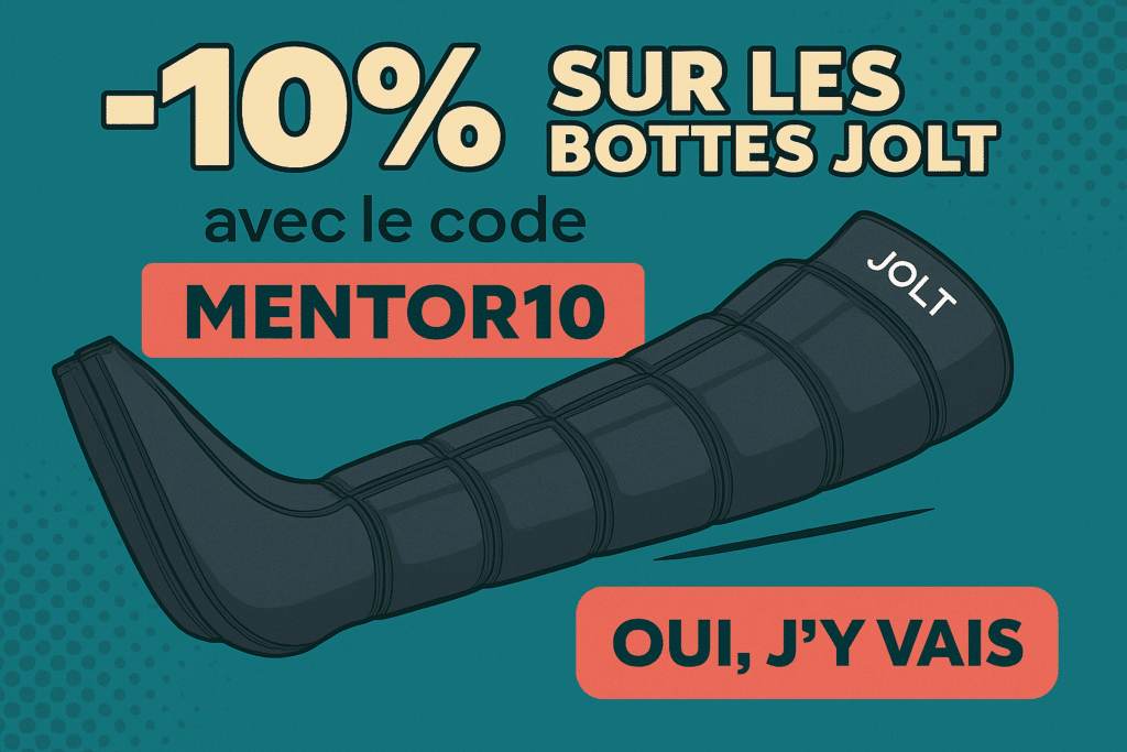 Code promo bottes Jolt - v2