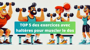 Musculation dos avec haltères