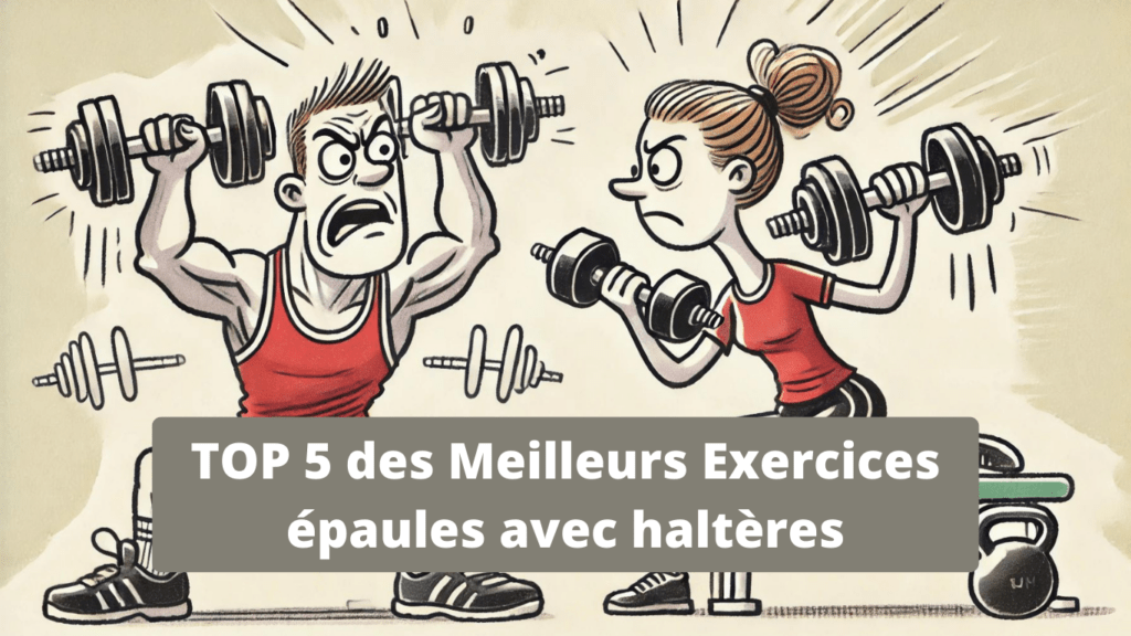 Meilleurs exercices épaules avec haltères