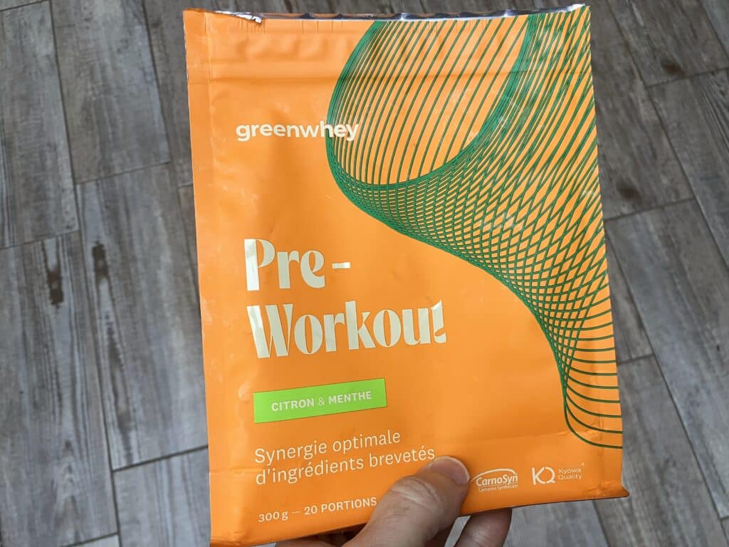 produits de la marque chez Greenwhey comme la créatine ou le collagène et composition des matières premières