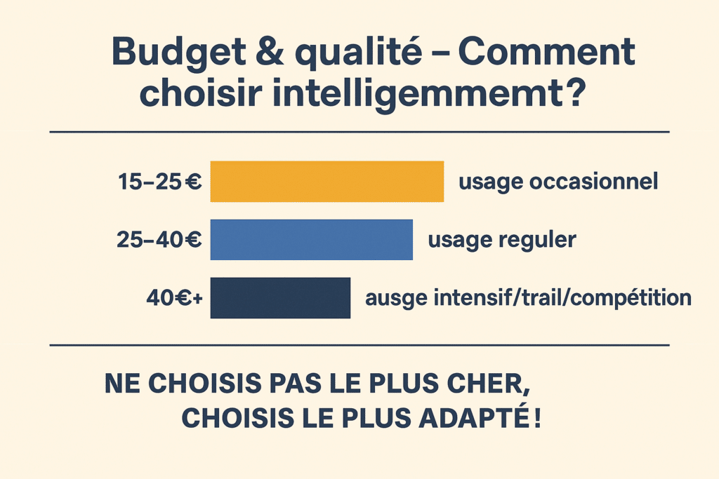 Budget pour choisir ses manchons de compression
