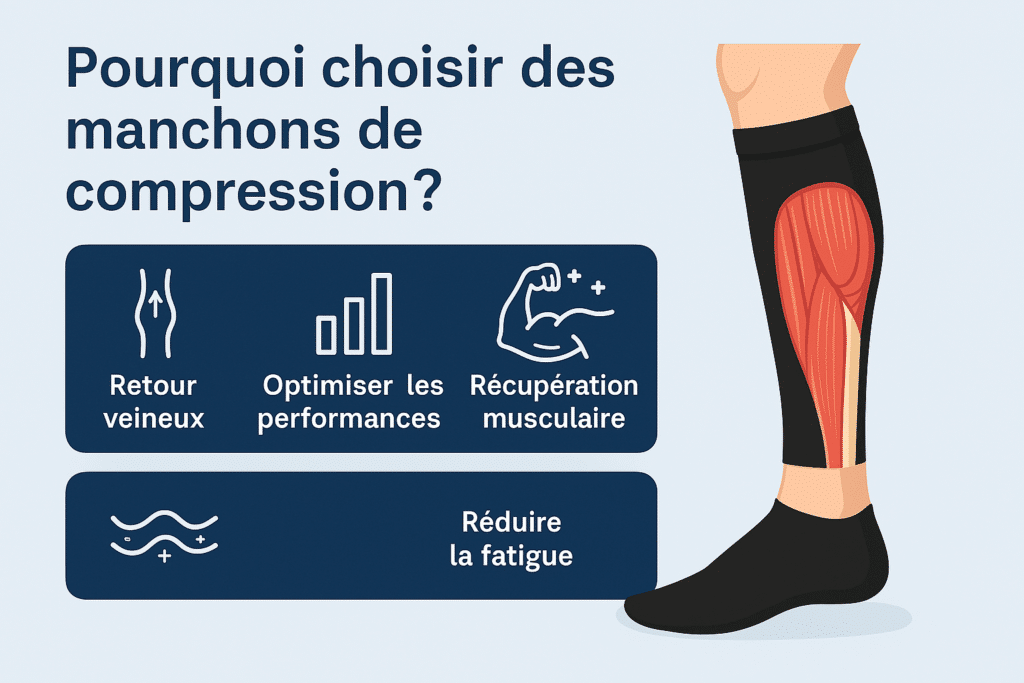 Pourquoi choisir des manchons de compression