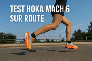Test et Avis Hoka Mach 6 sur route : une chaussure dynamique pour les entraînements rapides