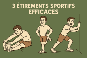 3 étirements sportifs efficaces