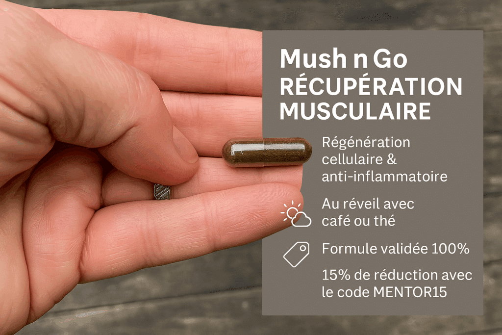 Quand prendre Mushngo Récupération Musculaire