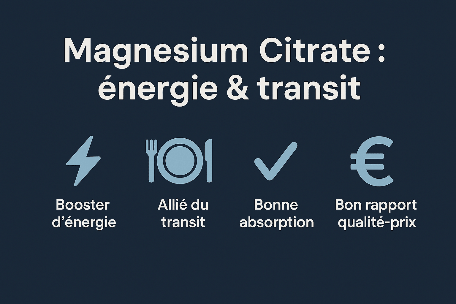 Magnesium pour énergie et transit