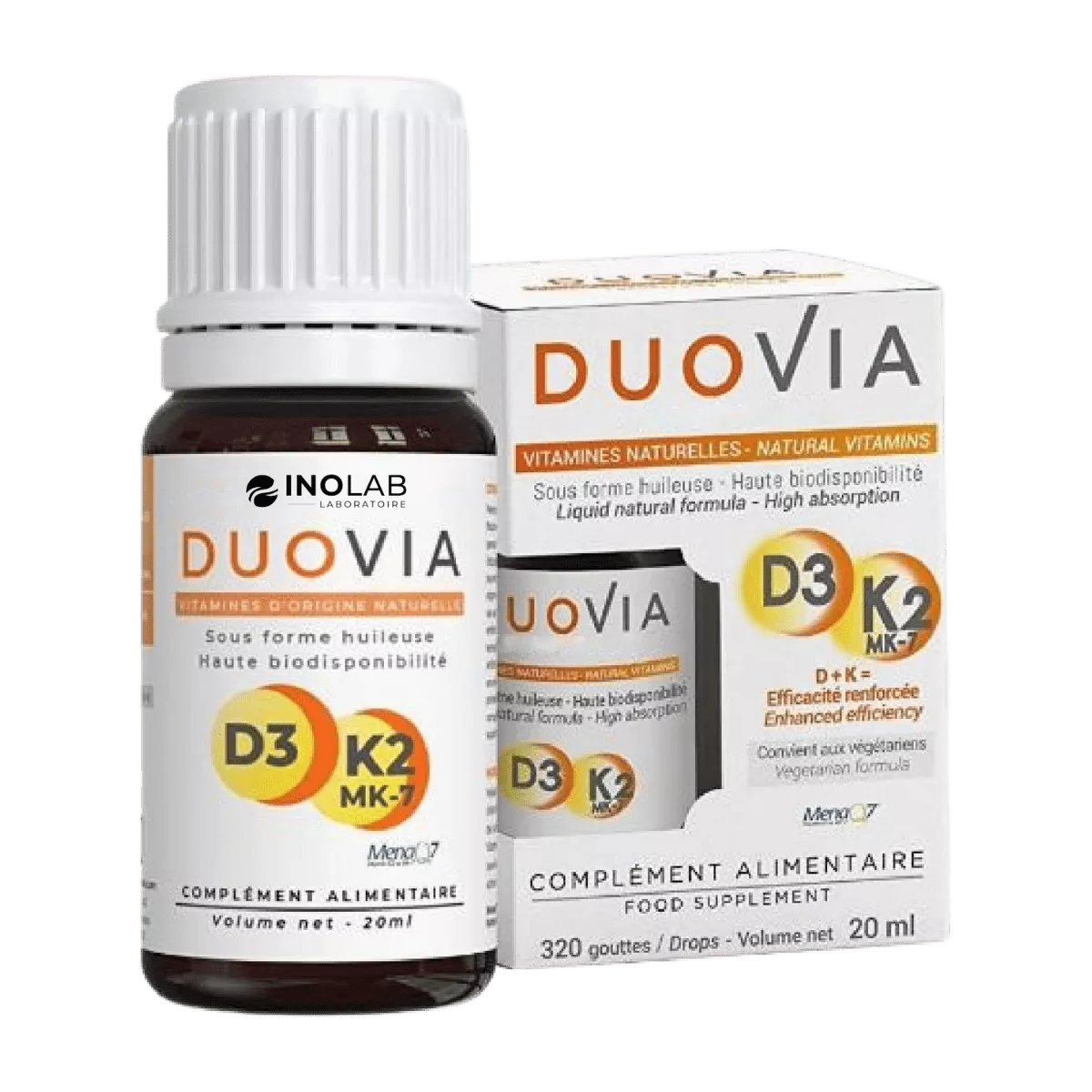 Inolab Vitamines D3 + K2-MK7
