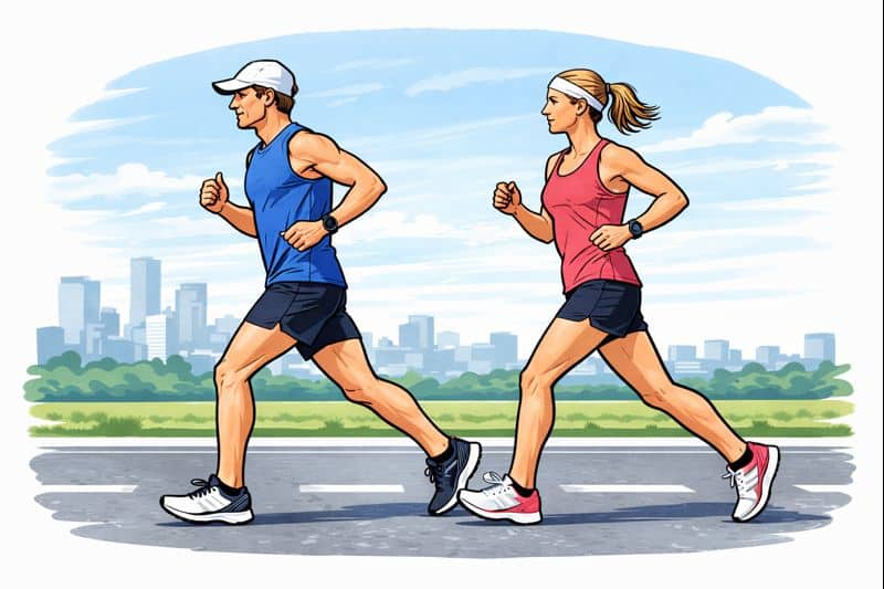 Foulée économe et préparation marathon