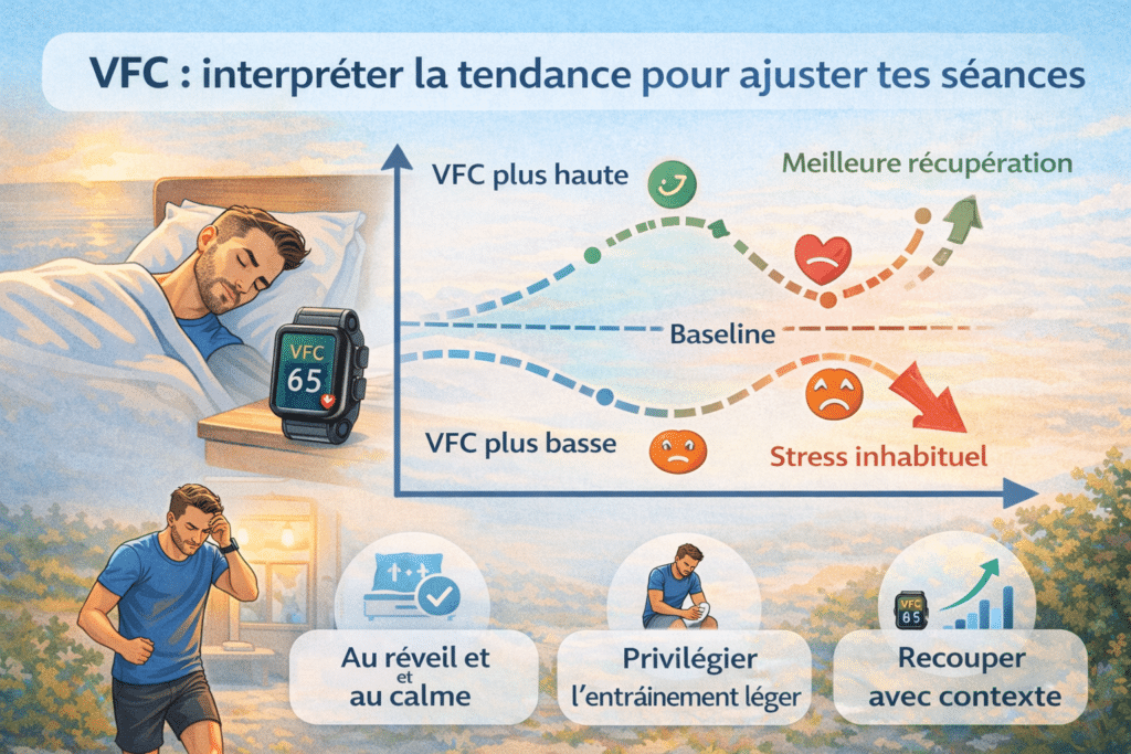 Interpréter la VC comme données running