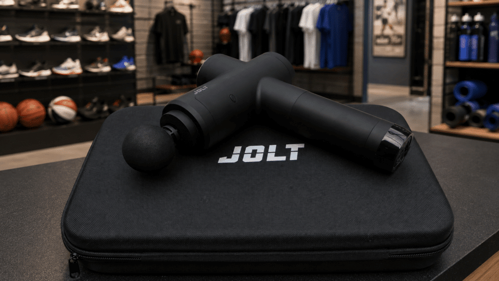 Test pistolet de massage Jolt Bolt+