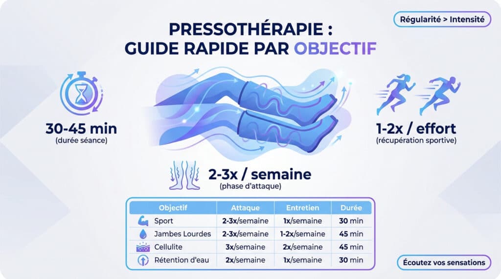 Guide fréquence pressothérapie