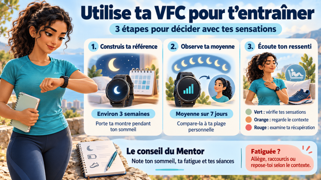 Comment utiliser ta VFC pour t’entraîner