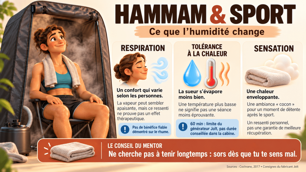 Hammam et sport