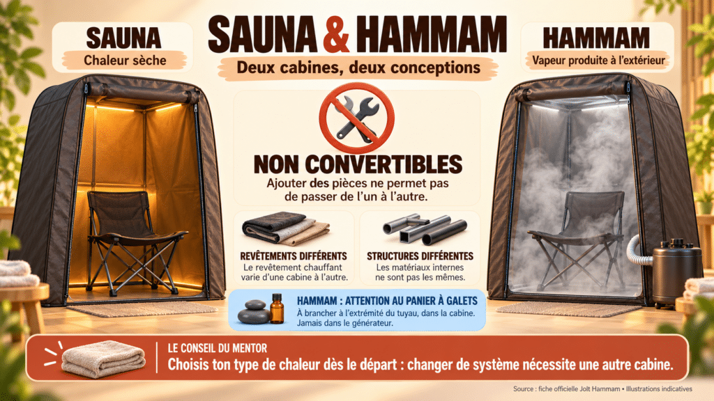 Sauna VS hammam