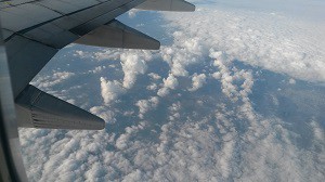 Nos testeurs survolent les nuages ;) © Testeurs-Outdoor