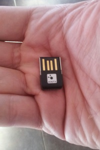Voila la micro clé USB ANT+ © Testeurs Outdoor