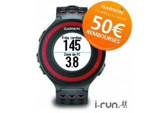 Parfois, une montre cardio GPS peut bénificier d'un petit coup de pouce... © I-Run