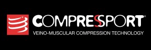 Chaussette Compressport : Voilà le logo de la société.