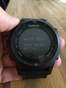 Cette montre GPS Garmin fenix 2 fait aussi de l'humour :) © Testeurs Outdoor