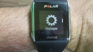 Voilà un mode où vous allez passer pas mal de temps avec cette montre Polar V800. © Testeurs Outdoor