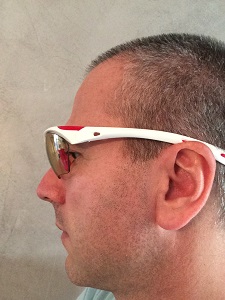 Le profil de ces lunettes. © Testeurs Outdoor